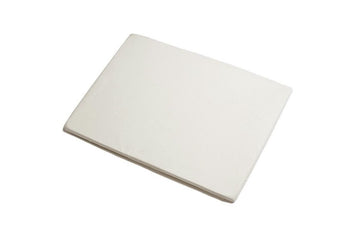 Organic Crib Sheet rolled out flat